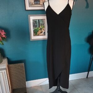 Chic Black Midi Dress